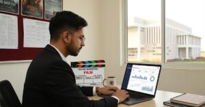 Rakesh Mondal is working on his first startup while studying film school